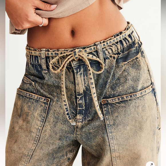 Free People Curvy Outlaw Jeans   NWOT - Picture 3 of 14
